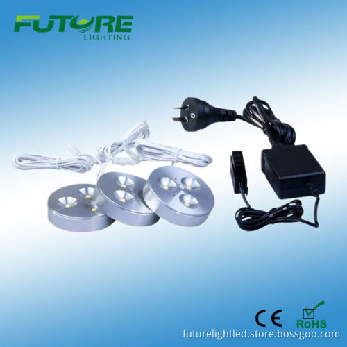hot seller 3W high power edison led cabinet light with 3years warranty